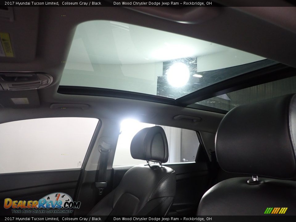 2017 Hyundai Tucson Limited Coliseum Gray / Black Photo #6
