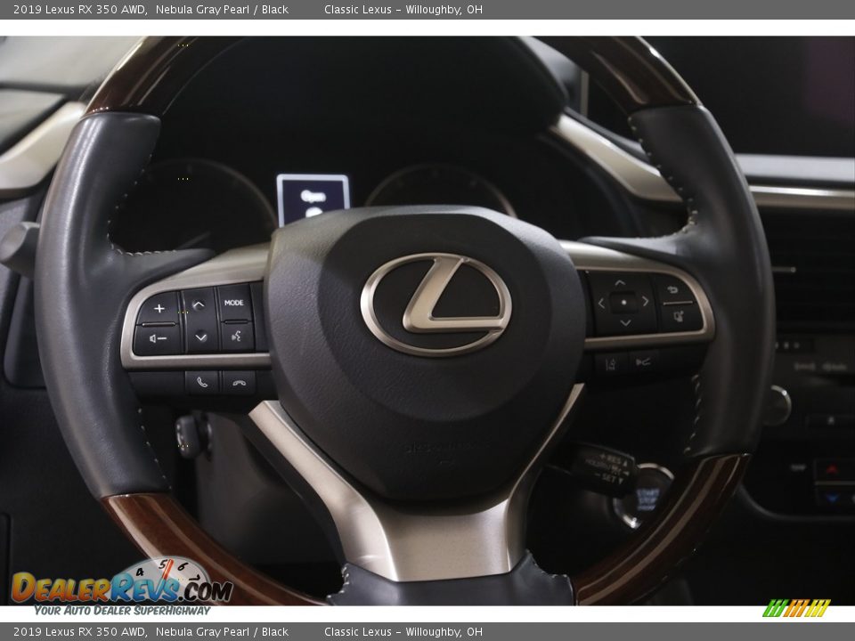 2019 Lexus RX 350 AWD Nebula Gray Pearl / Black Photo #7