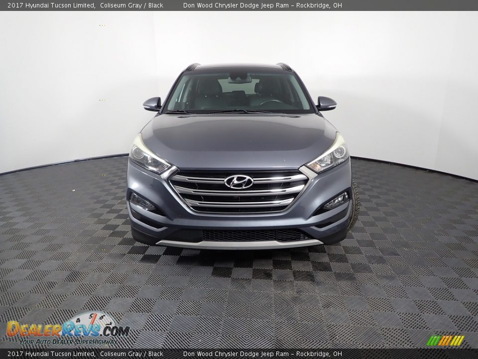 2017 Hyundai Tucson Limited Coliseum Gray / Black Photo #8