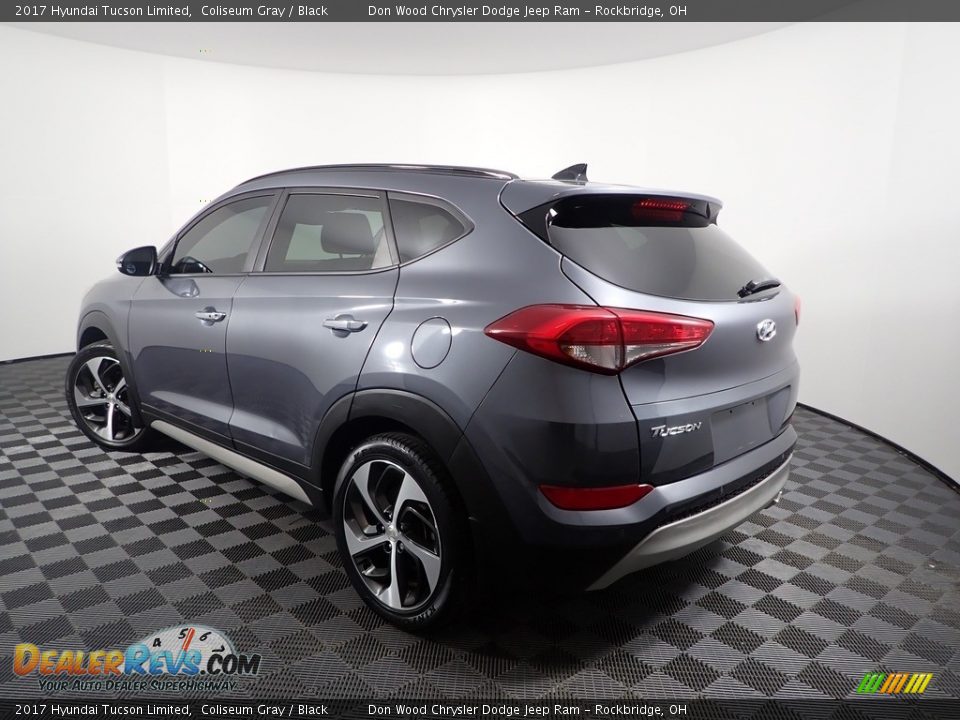 2017 Hyundai Tucson Limited Coliseum Gray / Black Photo #10