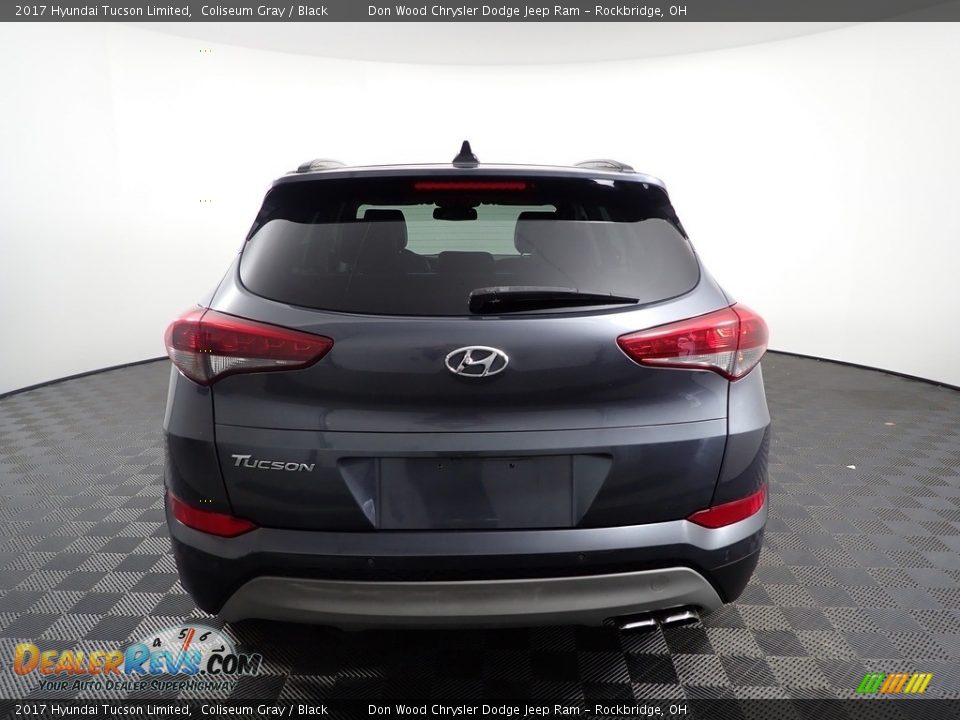 2017 Hyundai Tucson Limited Coliseum Gray / Black Photo #11