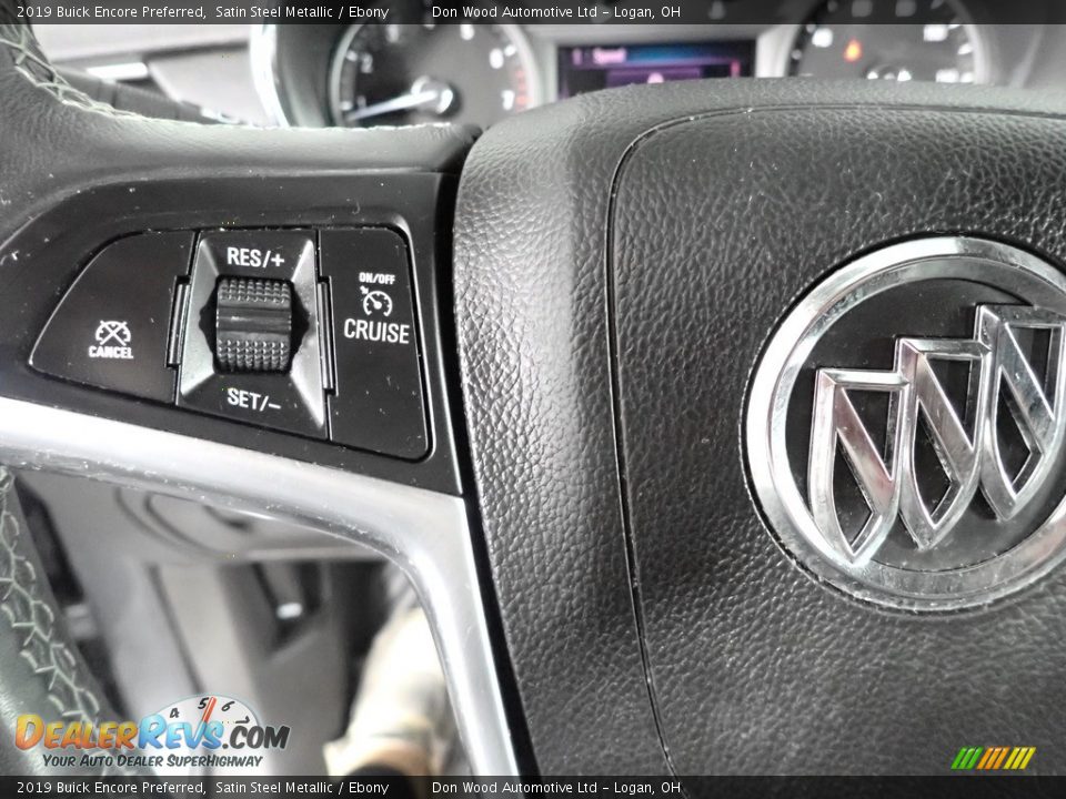 2019 Buick Encore Preferred Satin Steel Metallic / Ebony Photo #16