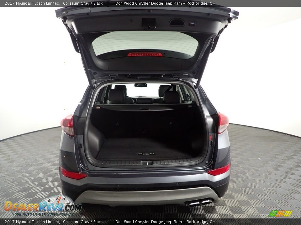 2017 Hyundai Tucson Limited Coliseum Gray / Black Photo #12