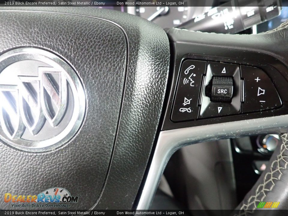 2019 Buick Encore Preferred Satin Steel Metallic / Ebony Photo #17
