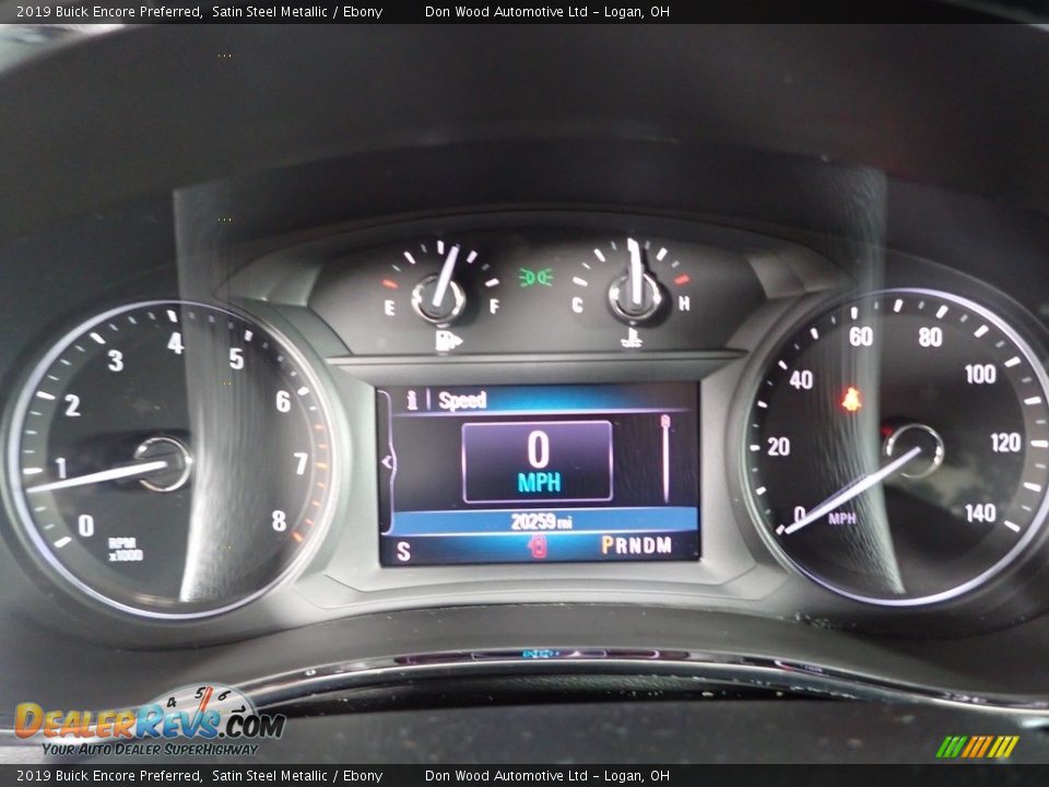 2019 Buick Encore Preferred Satin Steel Metallic / Ebony Photo #18