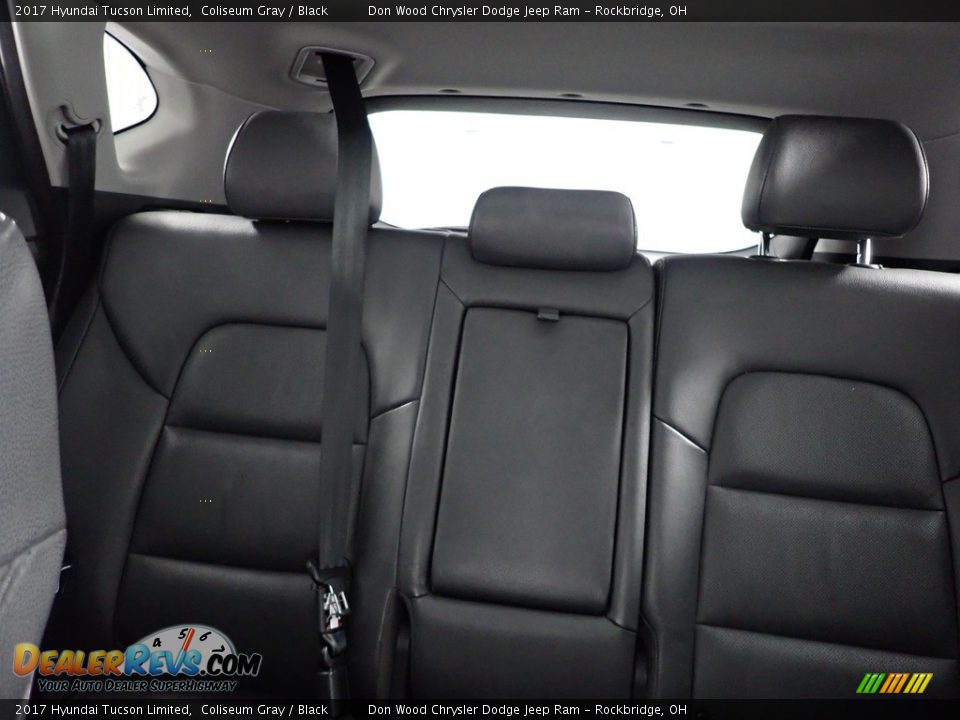 2017 Hyundai Tucson Limited Coliseum Gray / Black Photo #25