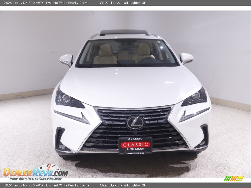 2020 Lexus NX 300 AWD Eminent White Pearl / Creme Photo #2