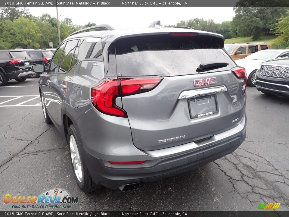 2018 GMC Terrain SLE AWD Satin Steel Metallic / ­Jet Black Photo #4