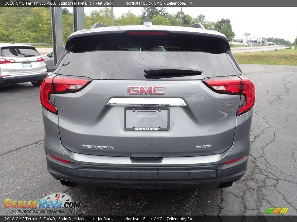 2018 GMC Terrain SLE AWD Satin Steel Metallic / ­Jet Black Photo #5