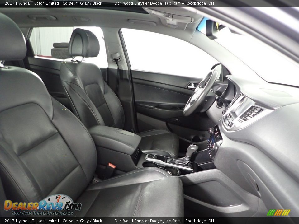 2017 Hyundai Tucson Limited Coliseum Gray / Black Photo #30