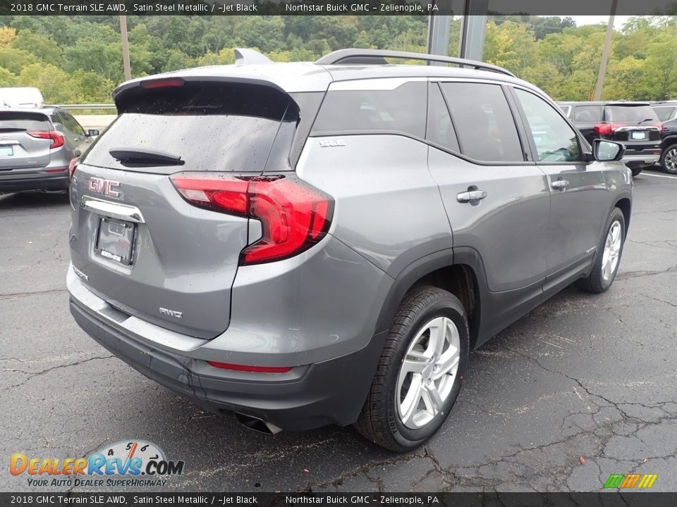 2018 GMC Terrain SLE AWD Satin Steel Metallic / ­Jet Black Photo #6