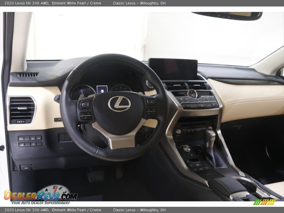 2020 Lexus NX 300 AWD Eminent White Pearl / Creme Photo #6