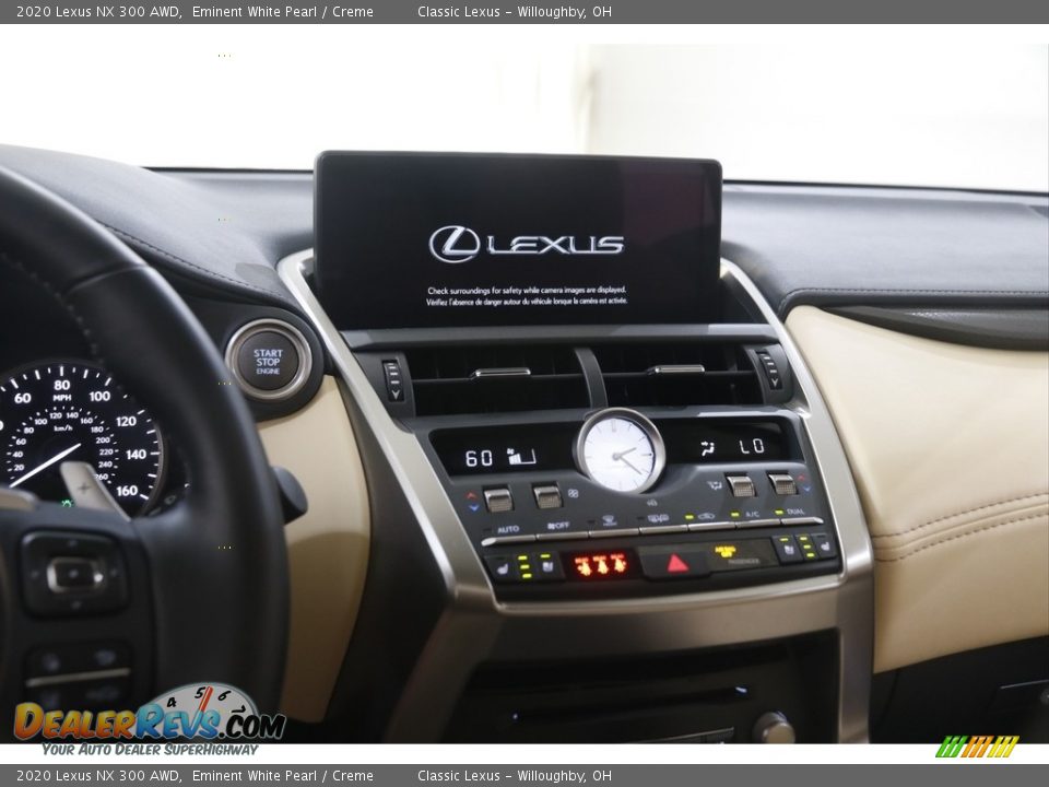 2020 Lexus NX 300 AWD Eminent White Pearl / Creme Photo #9