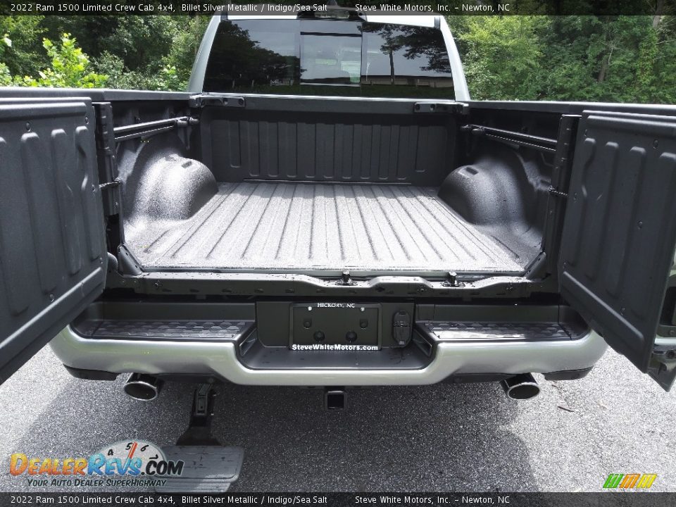 2022 Ram 1500 Limited Crew Cab 4x4 Billet Silver Metallic / Indigo/Sea Salt Photo #10