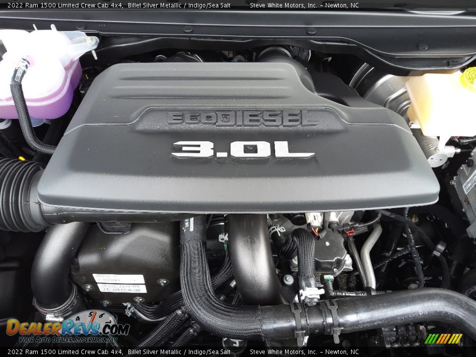2022 Ram 1500 Limited Crew Cab 4x4 3.0 Liter DOHC 24-Valve Turbo-Diesel V6 Engine Photo #13