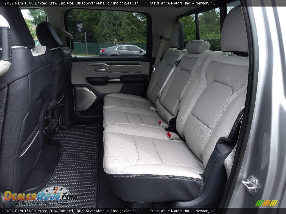 Rear Seat of 2022 Ram 1500 Limited Crew Cab 4x4 Photo #18
