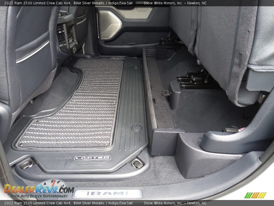 Rear Seat of 2022 Ram 1500 Limited Crew Cab 4x4 Photo #19