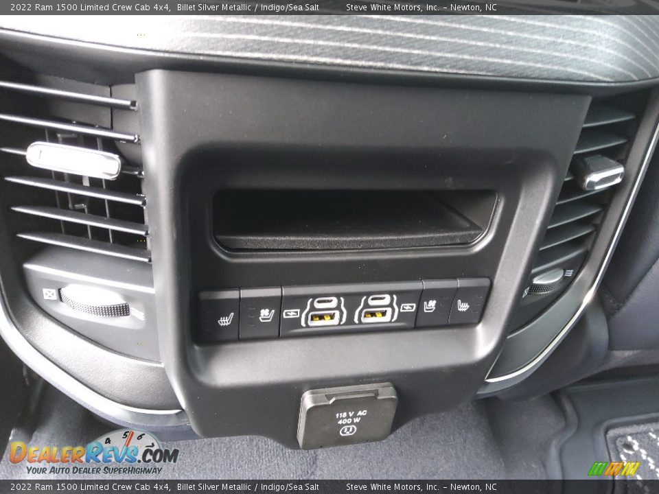 2022 Ram 1500 Limited Crew Cab 4x4 Billet Silver Metallic / Indigo/Sea Salt Photo #20