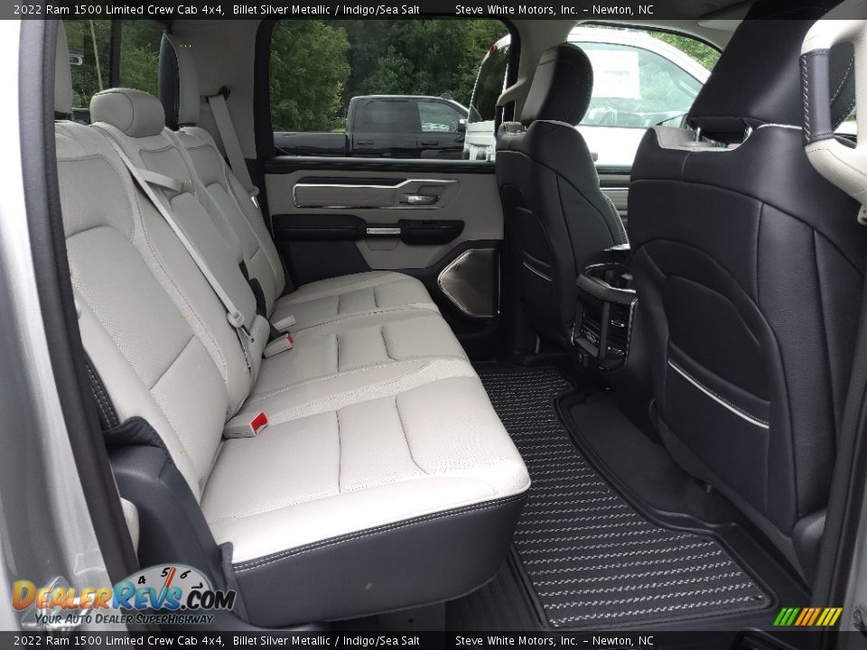 Rear Seat of 2022 Ram 1500 Limited Crew Cab 4x4 Photo #21