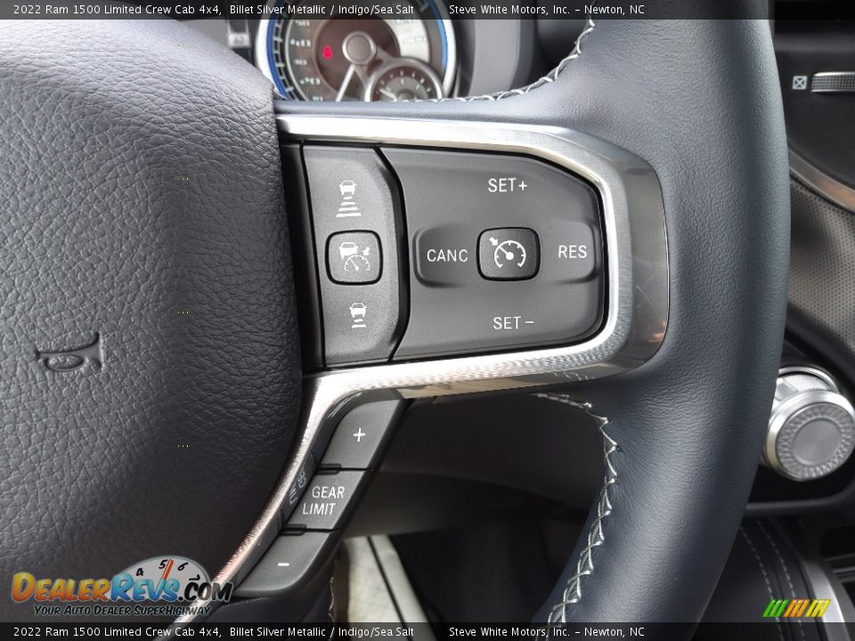 2022 Ram 1500 Limited Crew Cab 4x4 Steering Wheel Photo #25