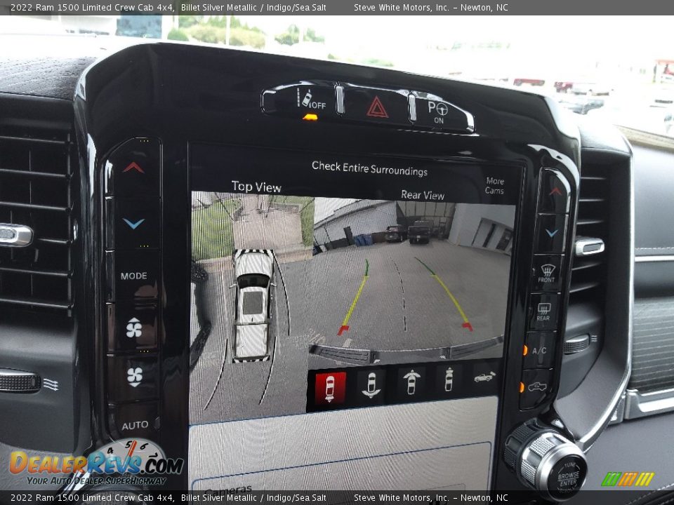 2022 Ram 1500 Limited Crew Cab 4x4 Billet Silver Metallic / Indigo/Sea Salt Photo #31