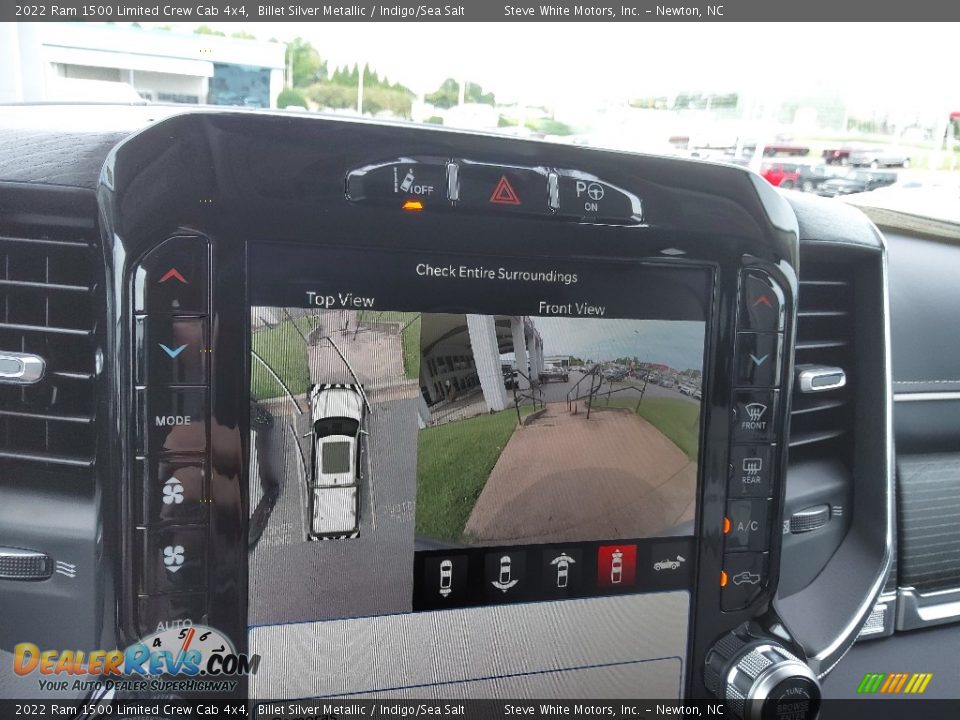 2022 Ram 1500 Limited Crew Cab 4x4 Billet Silver Metallic / Indigo/Sea Salt Photo #32