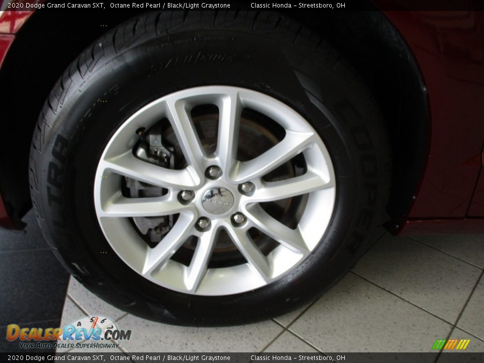 2020 Dodge Grand Caravan SXT Octane Red Pearl / Black/Light Graystone Photo #12