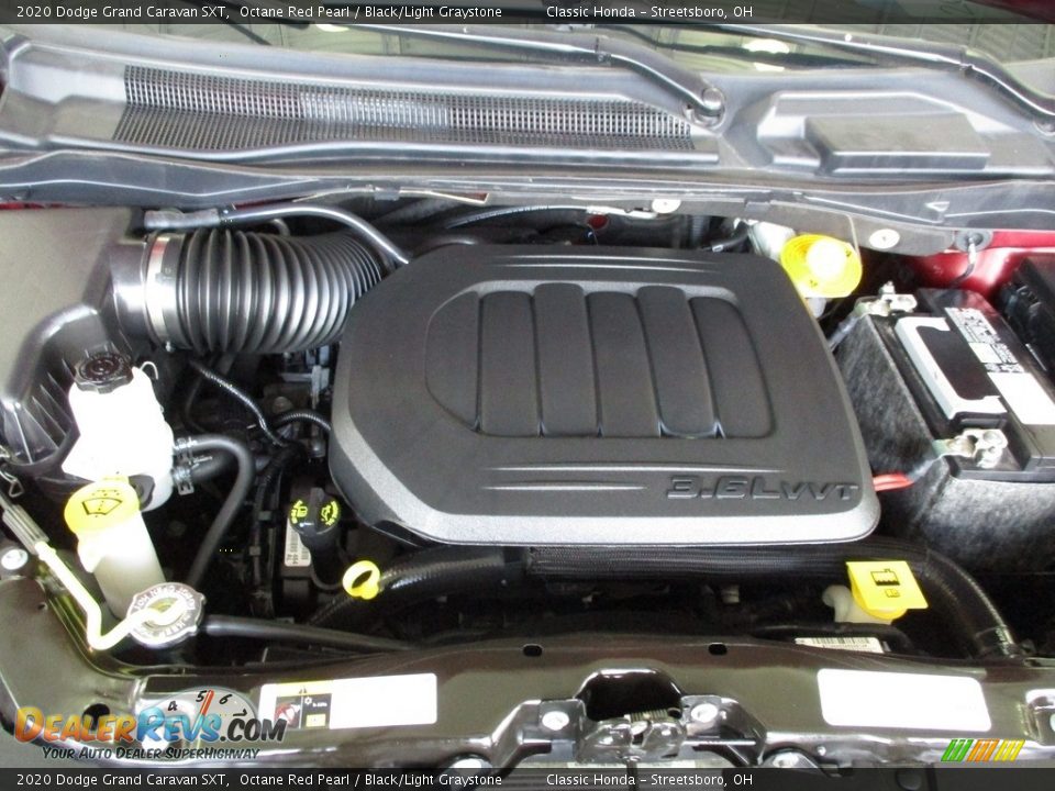 2020 Dodge Grand Caravan SXT Octane Red Pearl / Black/Light Graystone Photo #13