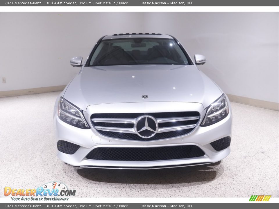 2021 Mercedes-Benz C 300 4Matic Sedan Iridium Silver Metallic / Black Photo #2