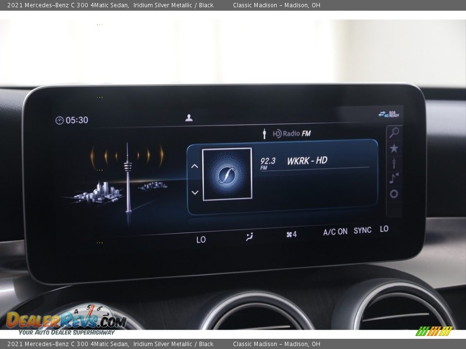 2021 Mercedes-Benz C 300 4Matic Sedan Iridium Silver Metallic / Black Photo #11