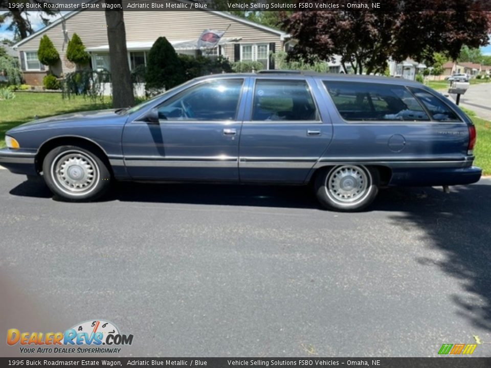 Adriatic Blue Metallic 1996 Buick Roadmaster Estate Wagon Photo #2