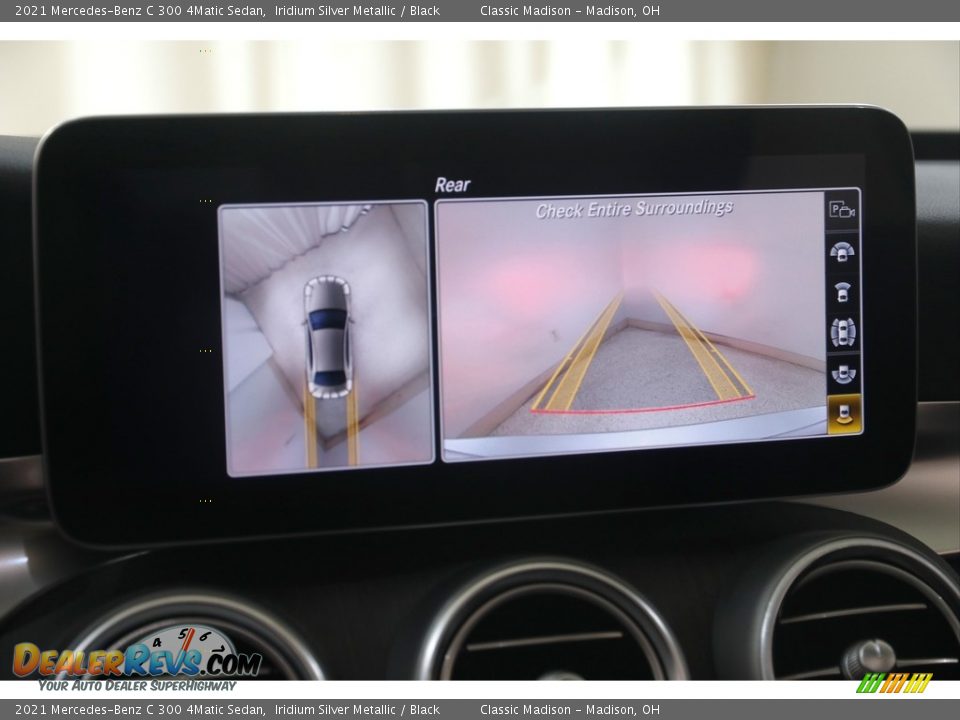 2021 Mercedes-Benz C 300 4Matic Sedan Iridium Silver Metallic / Black Photo #15