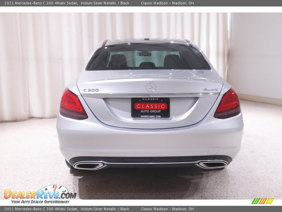 2021 Mercedes-Benz C 300 4Matic Sedan Iridium Silver Metallic / Black Photo #21