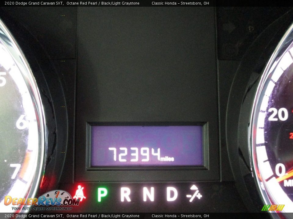 2020 Dodge Grand Caravan SXT Octane Red Pearl / Black/Light Graystone Photo #32