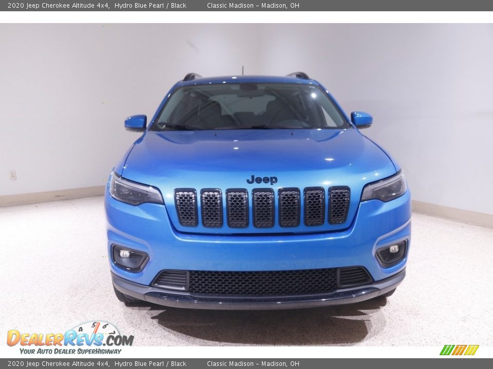 2020 Jeep Cherokee Altitude 4x4 Hydro Blue Pearl / Black Photo #2