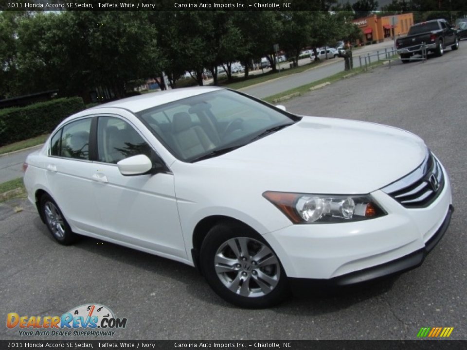 2011 Honda Accord SE Sedan Taffeta White / Ivory Photo #3