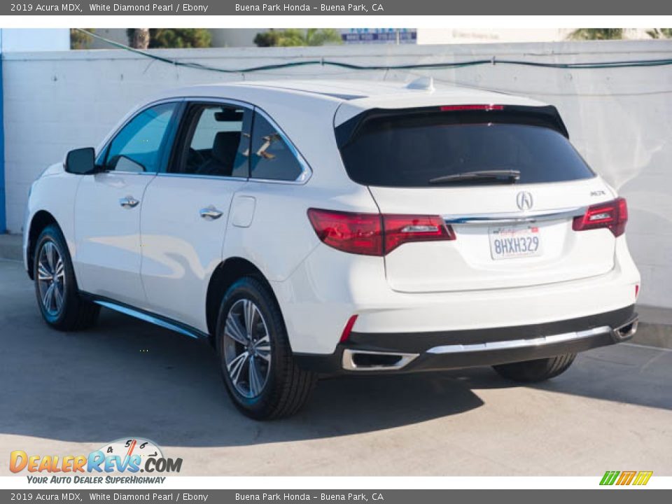 2019 Acura MDX White Diamond Pearl / Ebony Photo #2