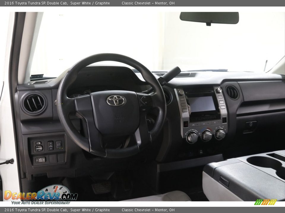 Dashboard of 2016 Toyota Tundra SR Double Cab Photo #6