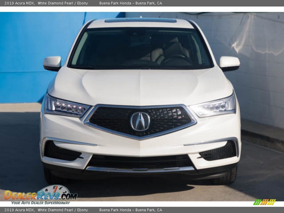 2019 Acura MDX White Diamond Pearl / Ebony Photo #7