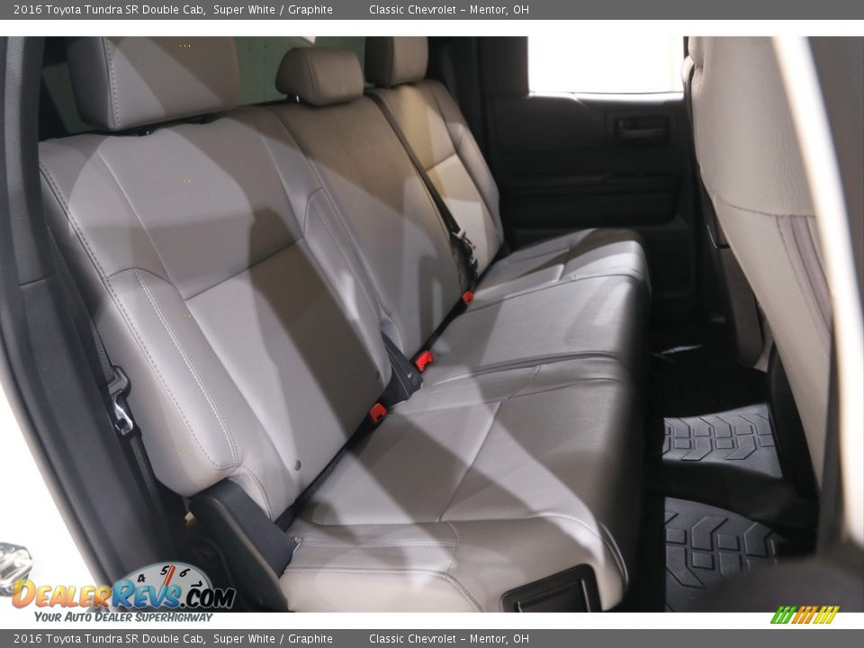 Rear Seat of 2016 Toyota Tundra SR Double Cab Photo #15