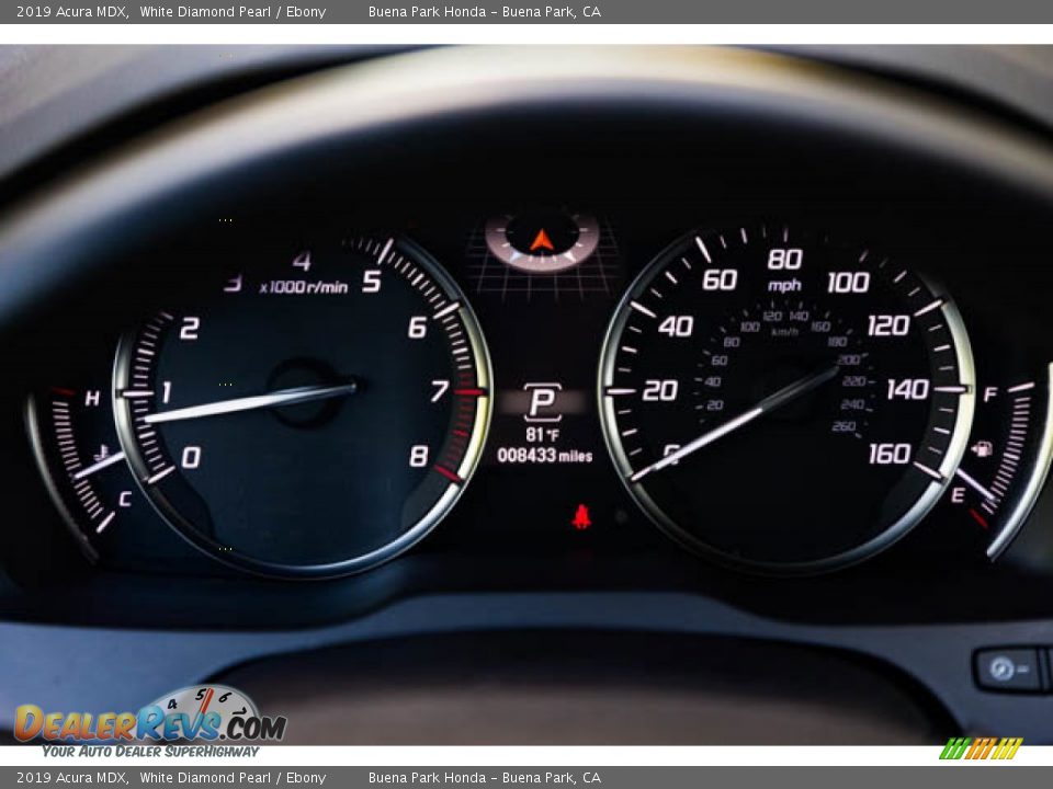 2019 Acura MDX White Diamond Pearl / Ebony Photo #31