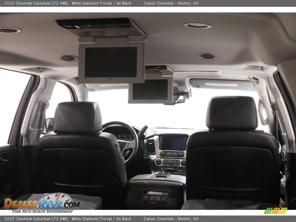 2015 Chevrolet Suburban LTZ 4WD White Diamond Tricoat / Jet Black Photo #22