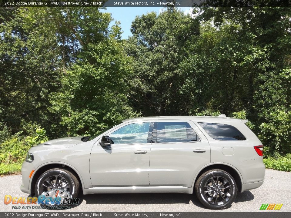 2022 Dodge Durango GT AWD Destroyer Gray / Black Photo #1