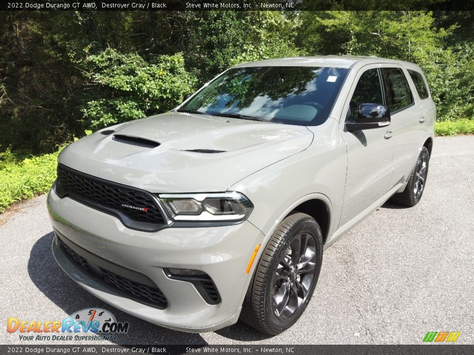 2022 Dodge Durango GT AWD Destroyer Gray / Black Photo #2