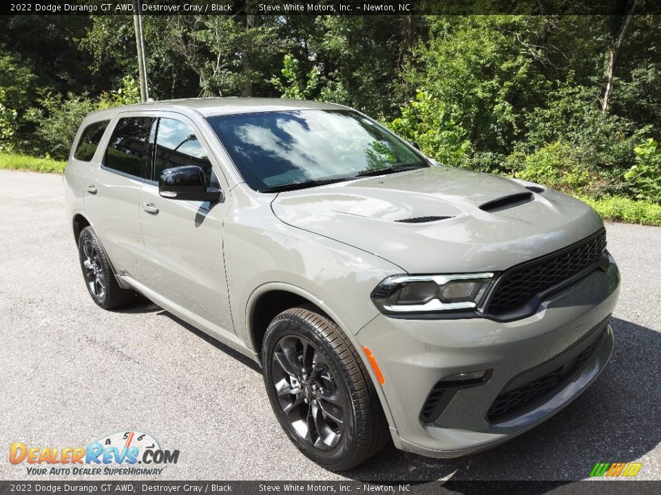 2022 Dodge Durango GT AWD Destroyer Gray / Black Photo #4