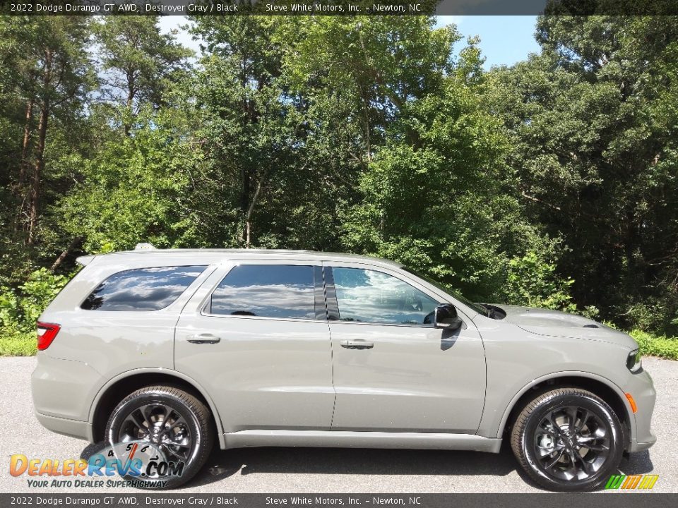 2022 Dodge Durango GT AWD Destroyer Gray / Black Photo #5