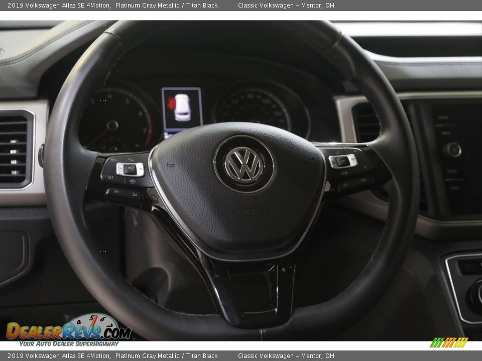 2019 Volkswagen Atlas SE 4Motion Platinum Gray Metallic / Titan Black Photo #7