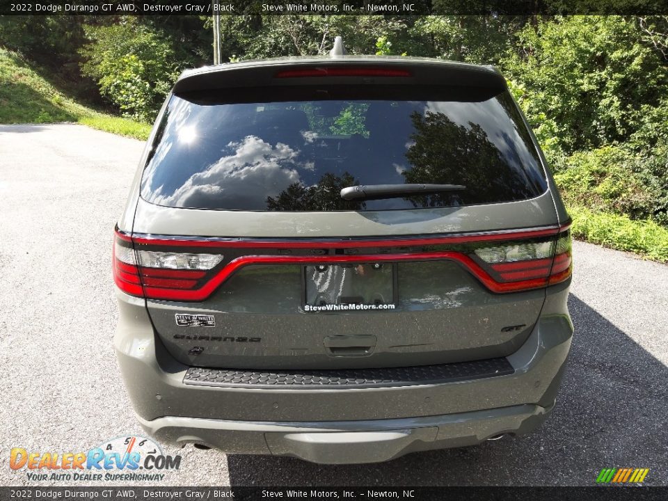 2022 Dodge Durango GT AWD Destroyer Gray / Black Photo #7