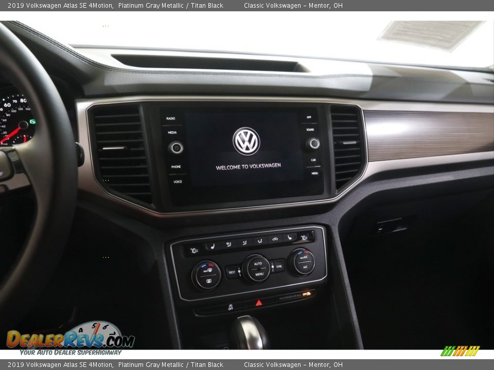 2019 Volkswagen Atlas SE 4Motion Platinum Gray Metallic / Titan Black Photo #9