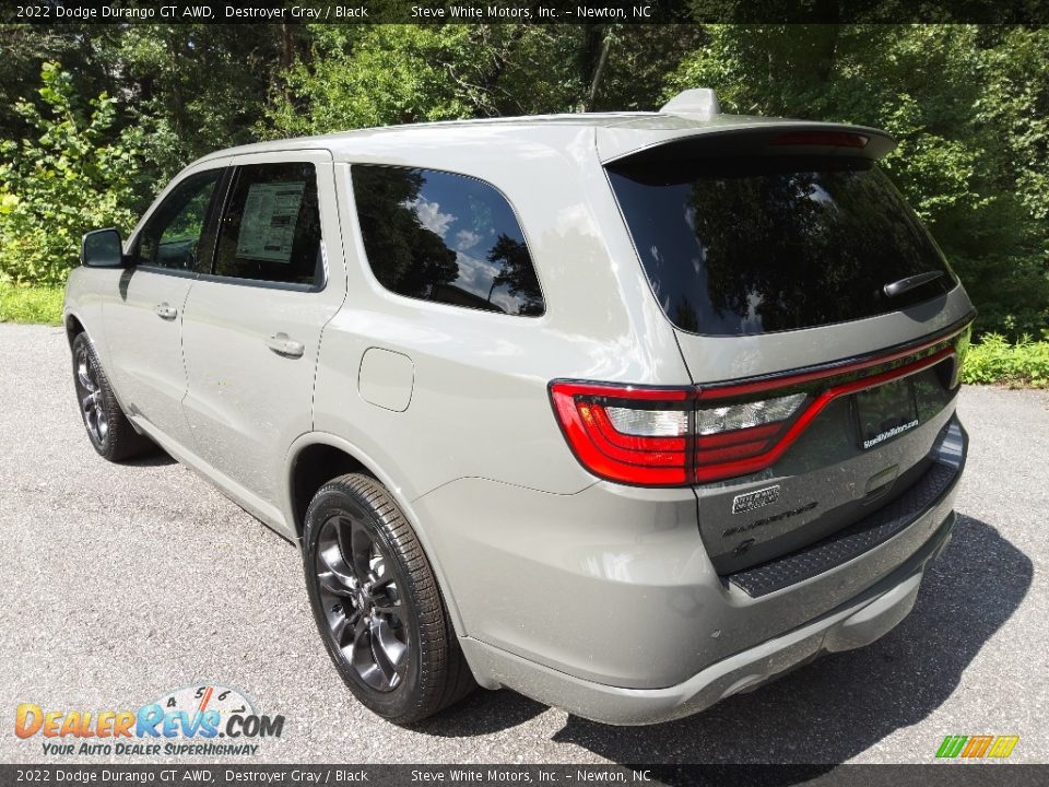 2022 Dodge Durango GT AWD Destroyer Gray / Black Photo #8